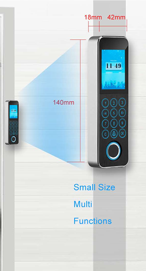 Outdoor Fingerprint & Proximity Card Clocking in Machine + FREE Cloud Software