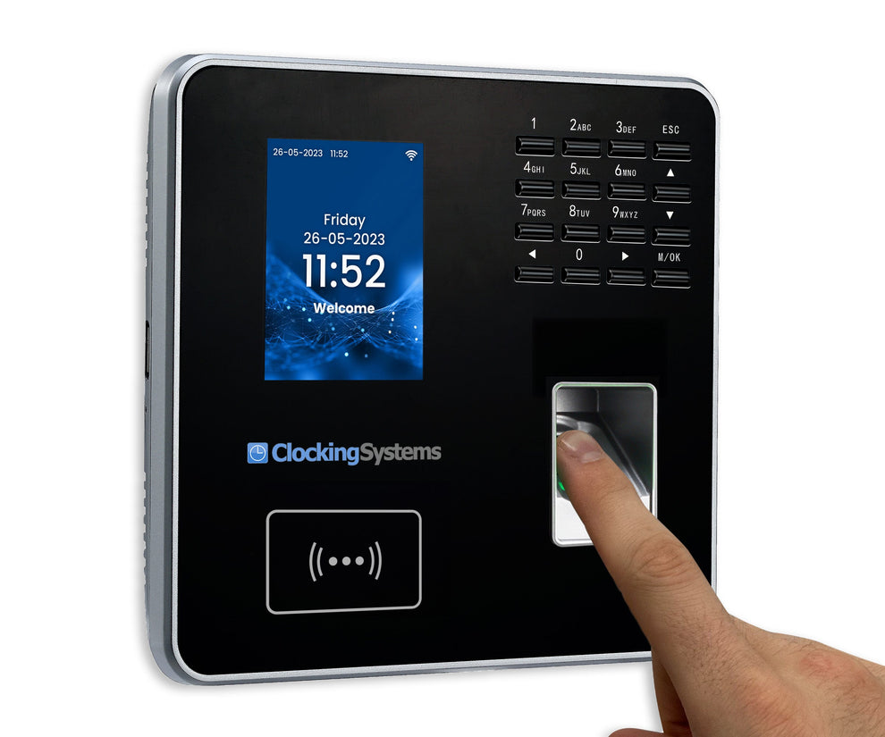 Fingerprint & Proximity Card Clocking in Machine - BioTime – Clocking ...