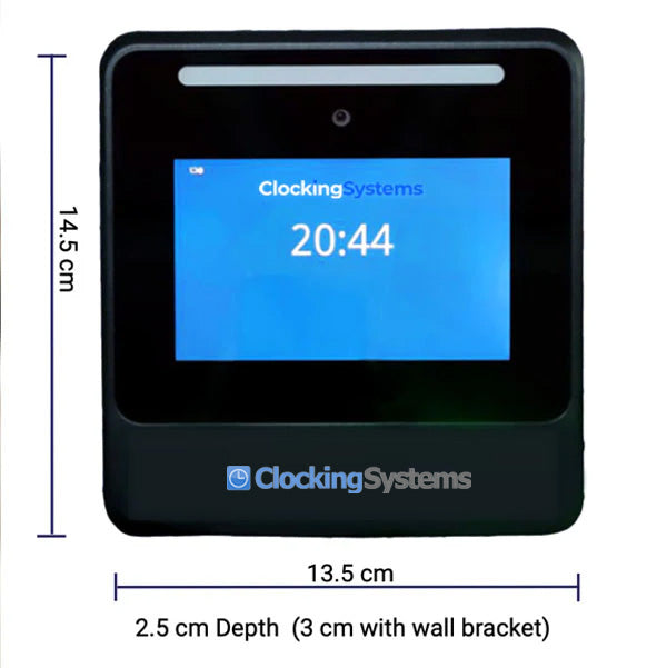 BioTime Facial Recognition Clocking Machine with Software - Real time "who's in" display included.