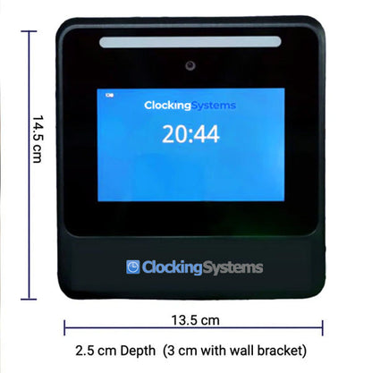 BioTime Facial Recognition Clocking Machine with Software - Real time "who's in" display included.