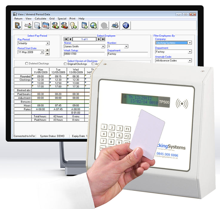InTime Lite Robust RFID Terminal with Software