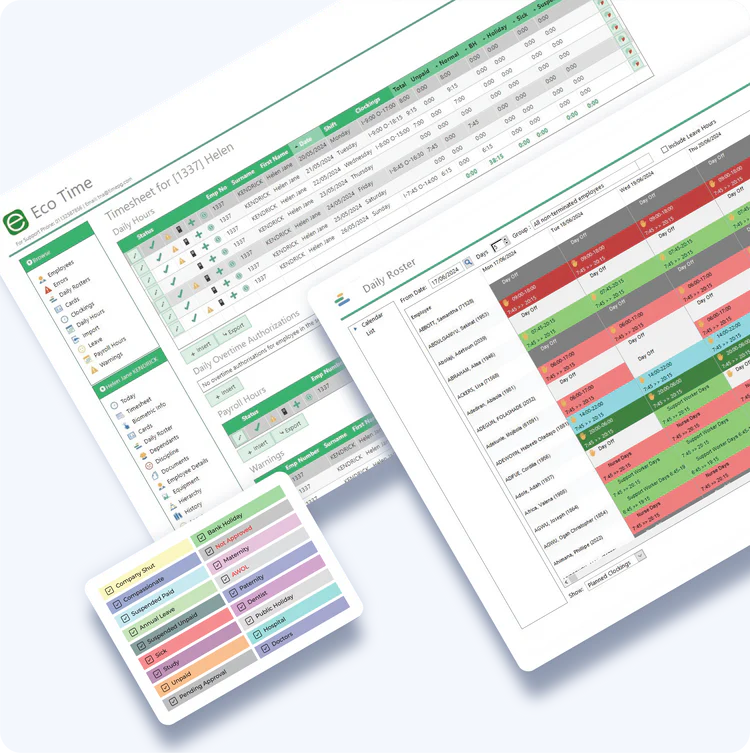 EcoTime - Powerful Time & Attendance – Clocking Systems