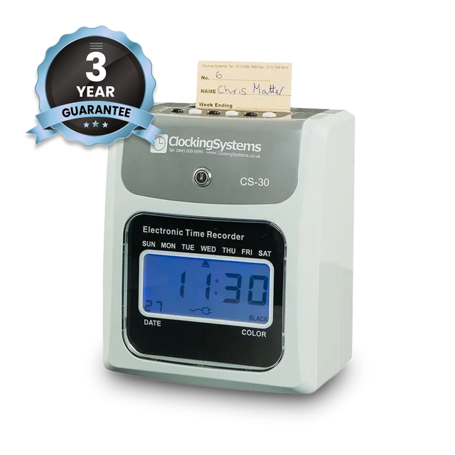 Robust Clock Card Machine