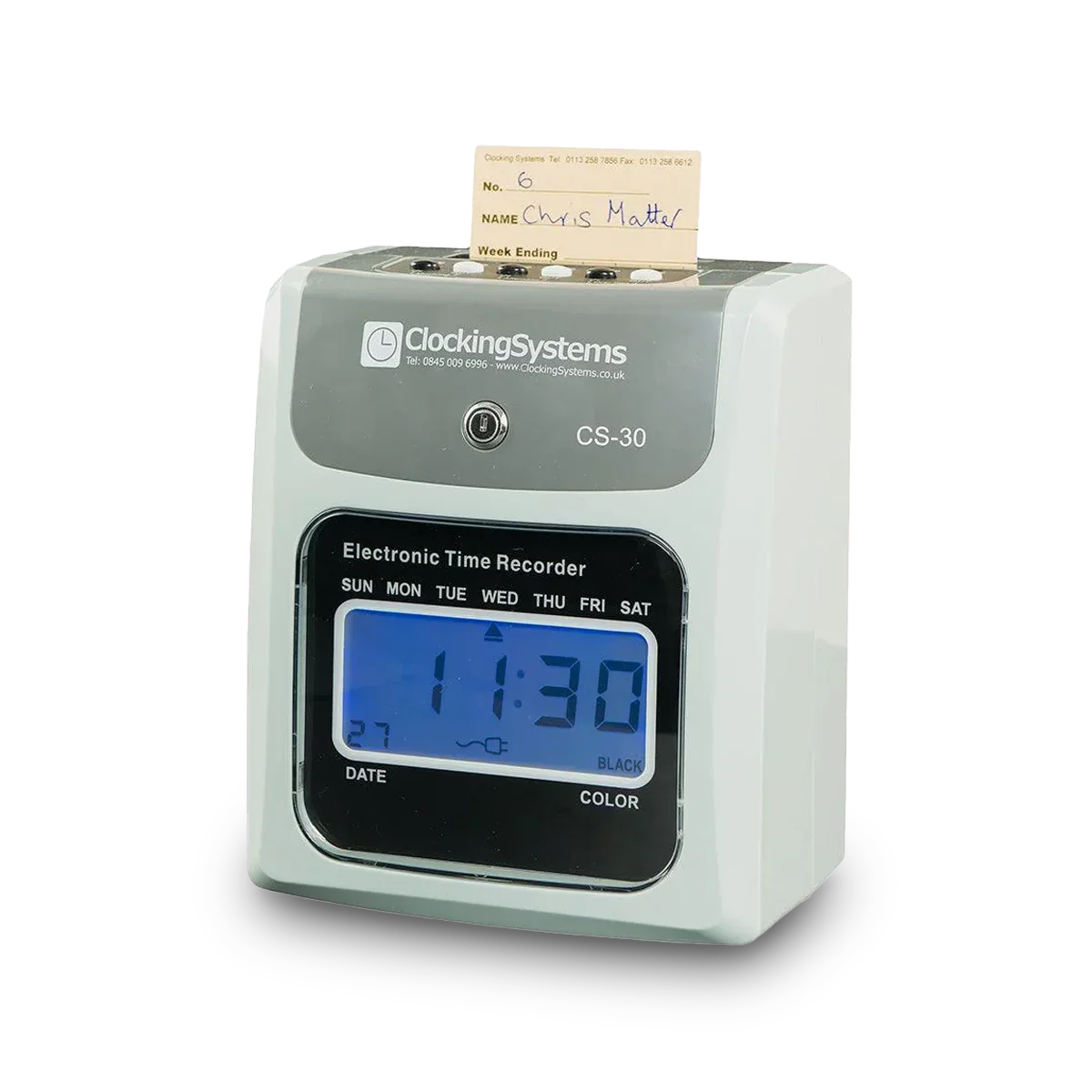 Clocking Systems CS-30 -Robust Time Clock