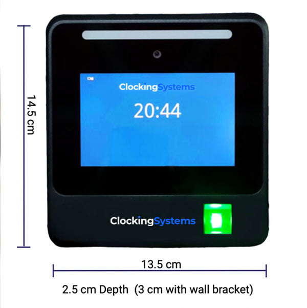 Facial Recognition Clocking Machine With BioTime Software