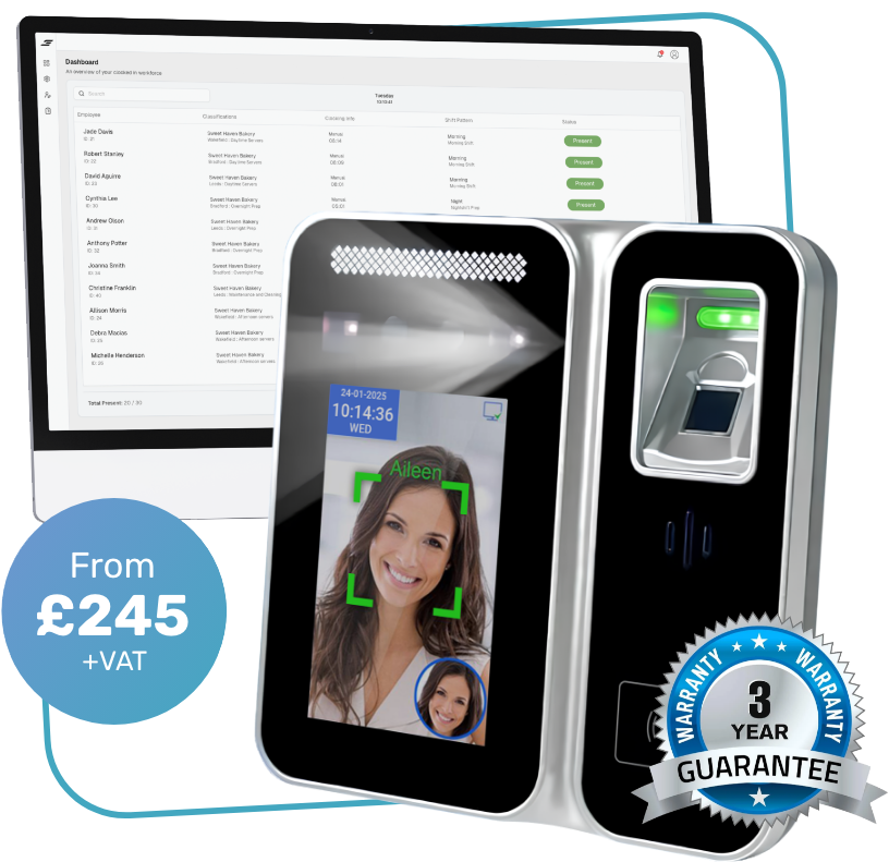 Clocking Systems Time and Attendance Software