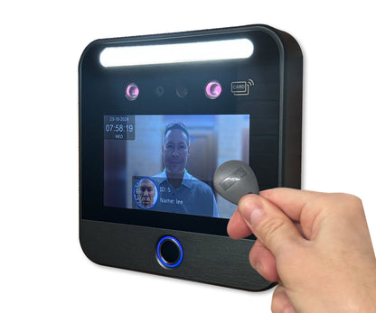 Palm Vein, Facial Recognition, Fingerprint & RFID Card Clocking in Machine + FREE Cloud Software - BioTime Multi-Bio PV